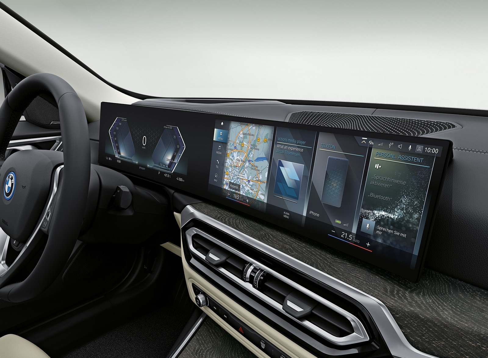2022 BMW i4 eDrive40 Central Console Wallpapers #18 of 30