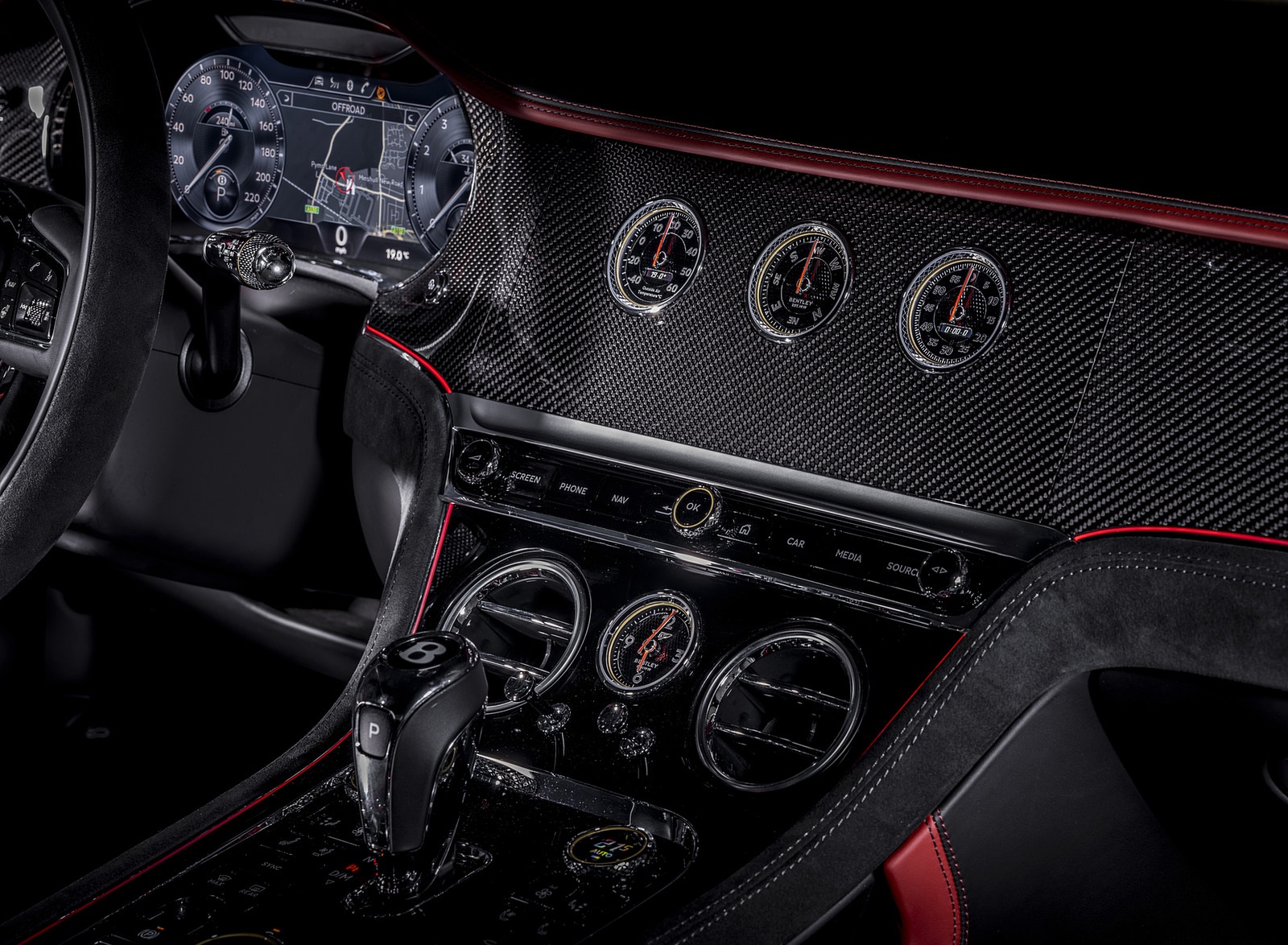 2022 Bentley Continental GT Speed Central Console Wallpapers  #82 of 173