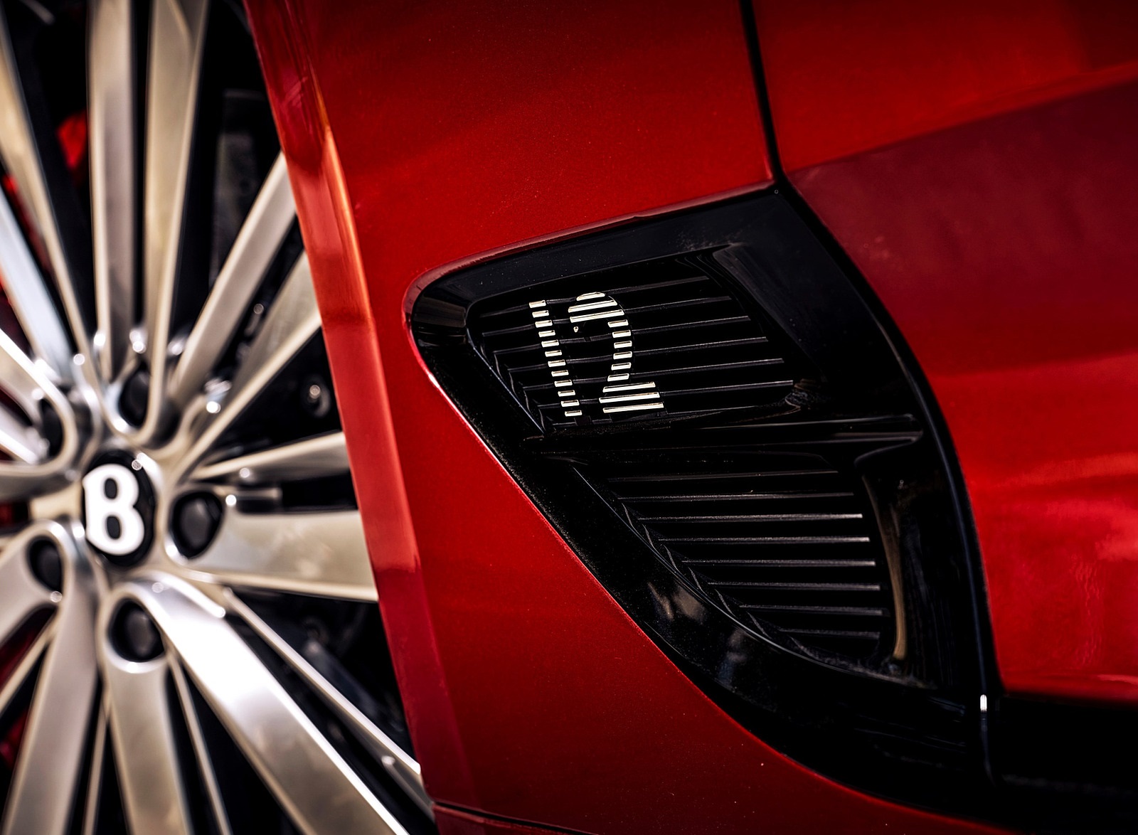 2022 Bentley Continental GT Speed (Color: Candy Red) Detail Wallpapers #97 of 173