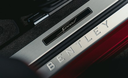 2022 Bentley Continental GT Speed (Color: Candy Red) Door Sill Wallpapers 450x275 (16)
