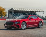 2022 Bentley Continental GT Speed (Color: Candy Red) Front Three-Quarter Wallpapers 150x120