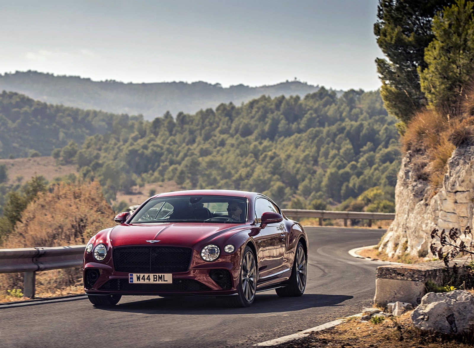 2022 Bentley Continental GT Speed (Color: Candy Red) Front Wallpapers #90 of 173