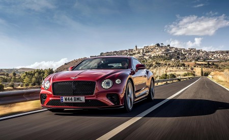 2022 Bentley Continental GT Speed (Color: Candy Red) Front Wallpapers 450x275 (88)