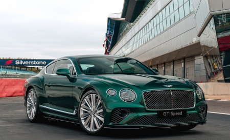 2022 Bentley Continental GT Speed (Color: Verdant) Front Three-Quarter Wallpapers 450x275 (51)