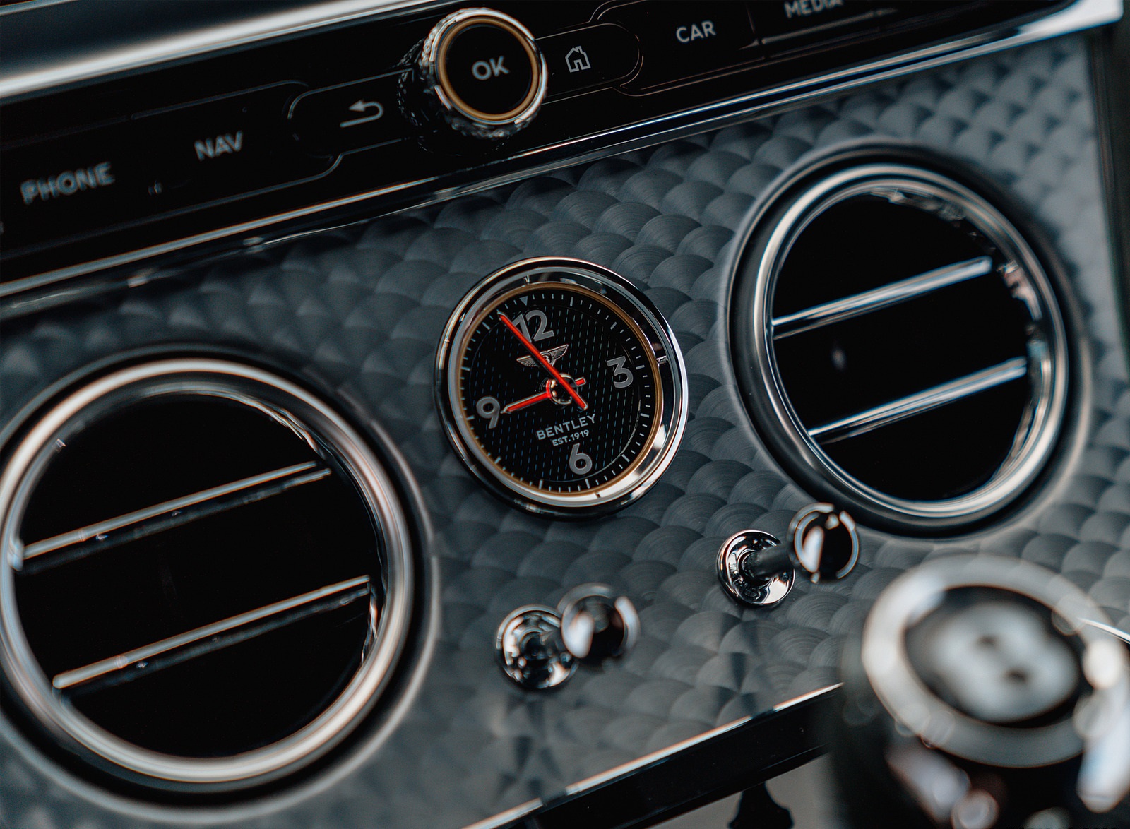 2022 Bentley Continental GT Speed (Color: Verdant) Interior Detail Wallpapers #61 of 173