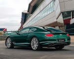 2022 Bentley Continental GT Speed (Color: Verdant) Rear Three-Quarter Wallpapers 150x120