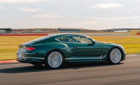 2022 Bentley Continental GT Speed (Color: Verdant) Side Wallpapers 450x275 (48)