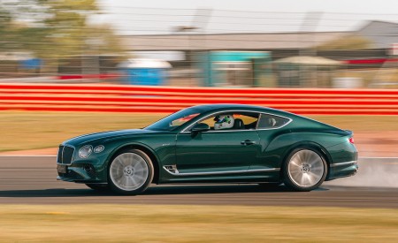 2022 Bentley Continental GT Speed (Color: Verdant) Side Wallpapers  450x275 (49)