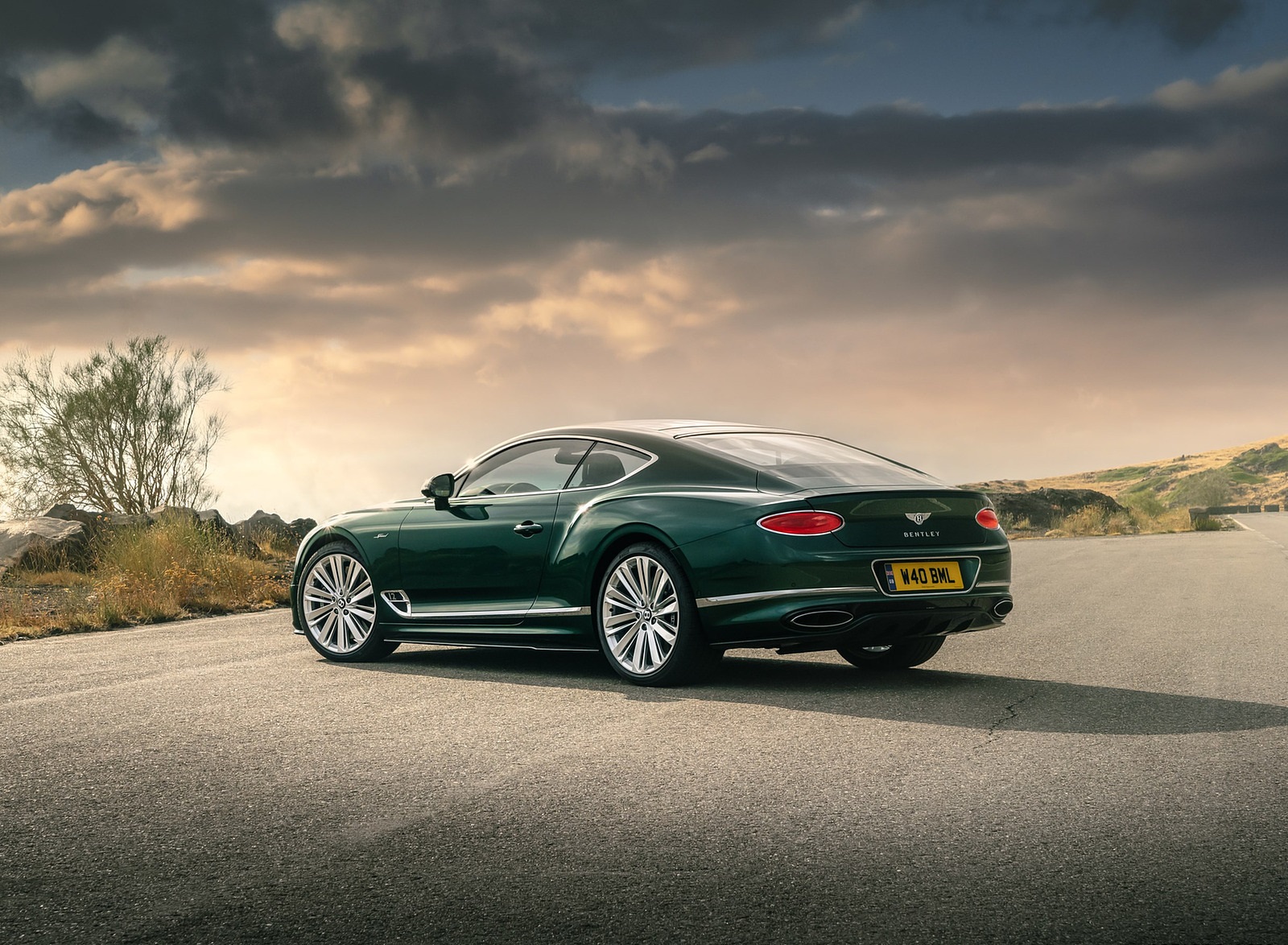 2022 Bentley Continental GT Speed Rear Three-Quarter Wallpapers #142 of 173