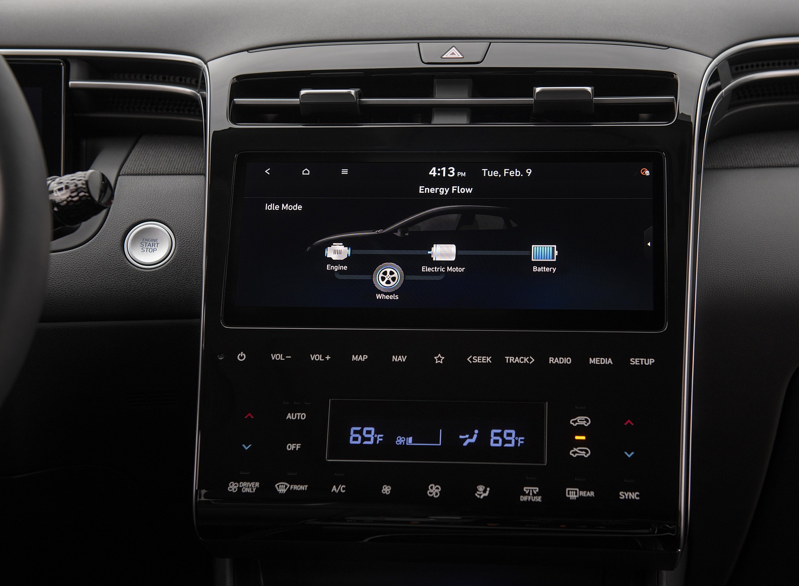 2022 Hyundai Tucson Plug-In Hybrid Central Console Wallpapers #36 of 46