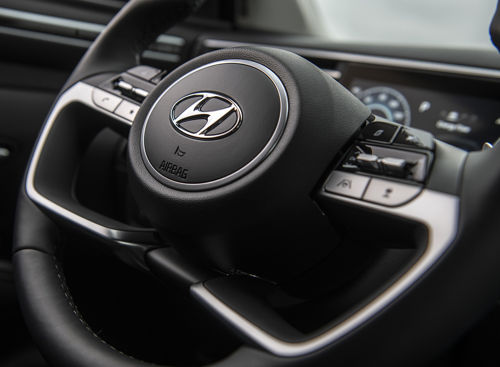 2022 Hyundai Tucson Plug-In Hybrid Interior Steering Wheel Wallpapers #27 of 46