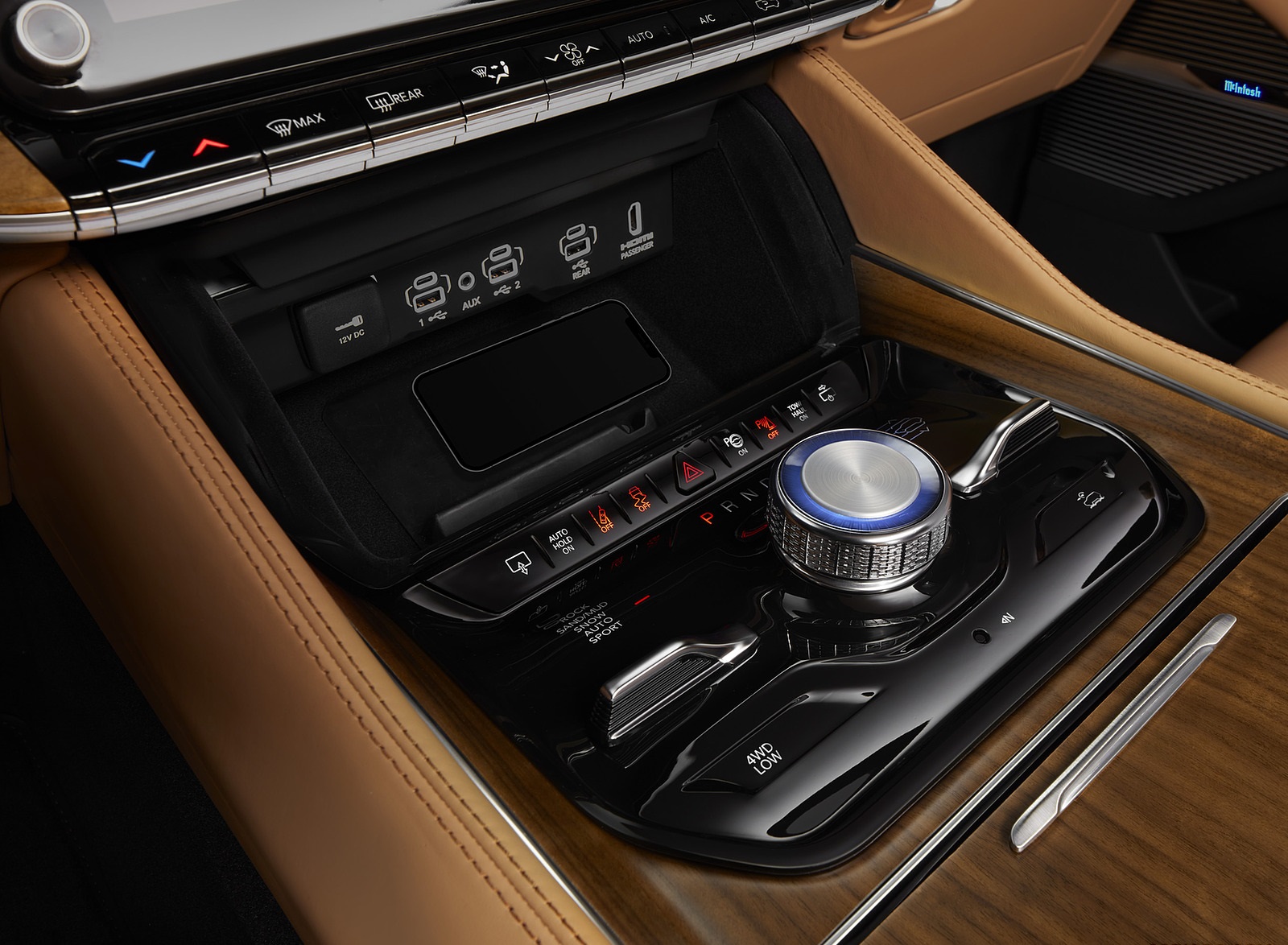2022 Jeep Grand Wagoneer Central Console Wallpapers  #62 of 129