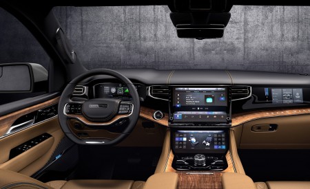 2022 Jeep Grand Wagoneer Interior Cockpit Wallpapers 450x275 (42)