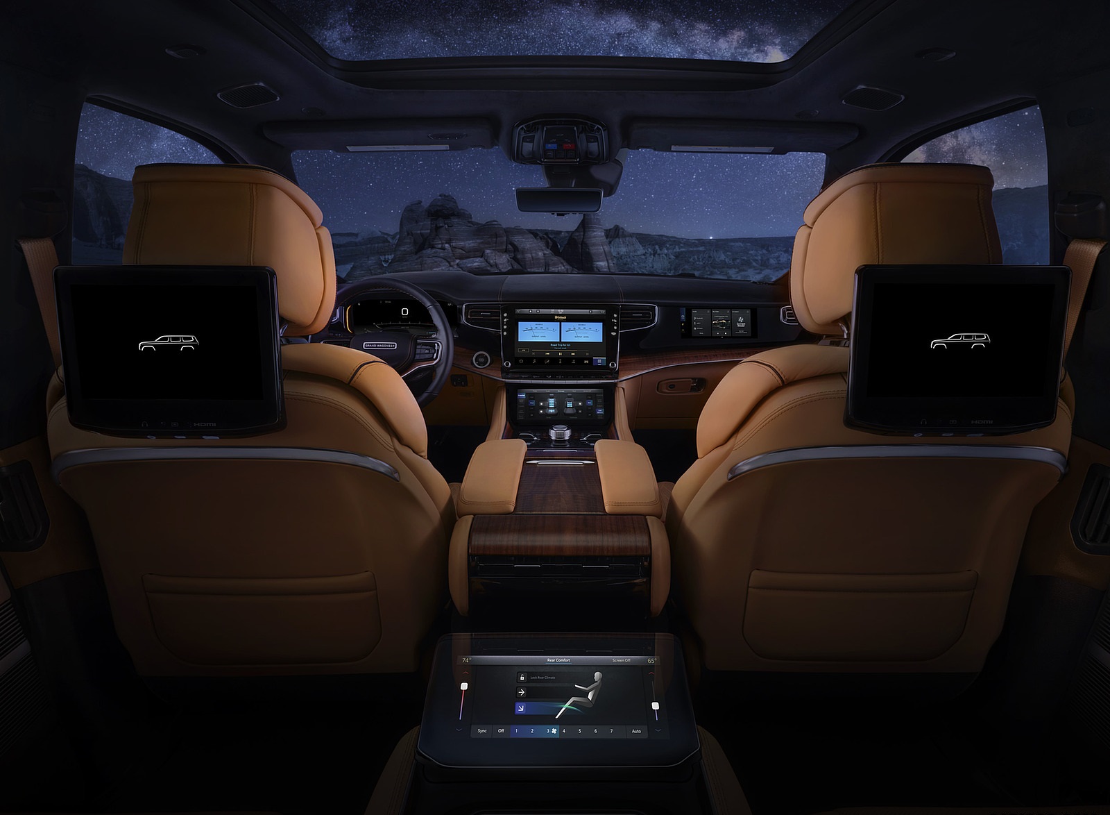 2022 Jeep Grand Wagoneer Interior Detail Wallpapers #78 of 129