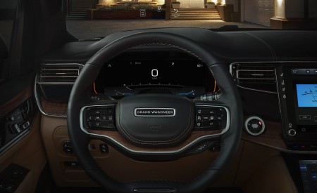 2022 Jeep Grand Wagoneer Interior Steering Wheel Wallpapers  450x275 (50)
