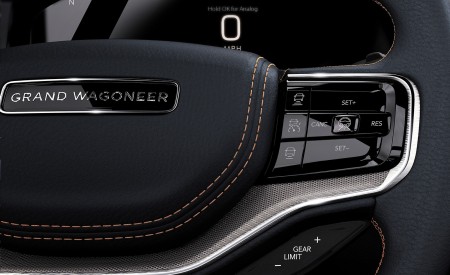 2022 Jeep Grand Wagoneer Interior Steering Wheel Wallpapers 450x275 (49)