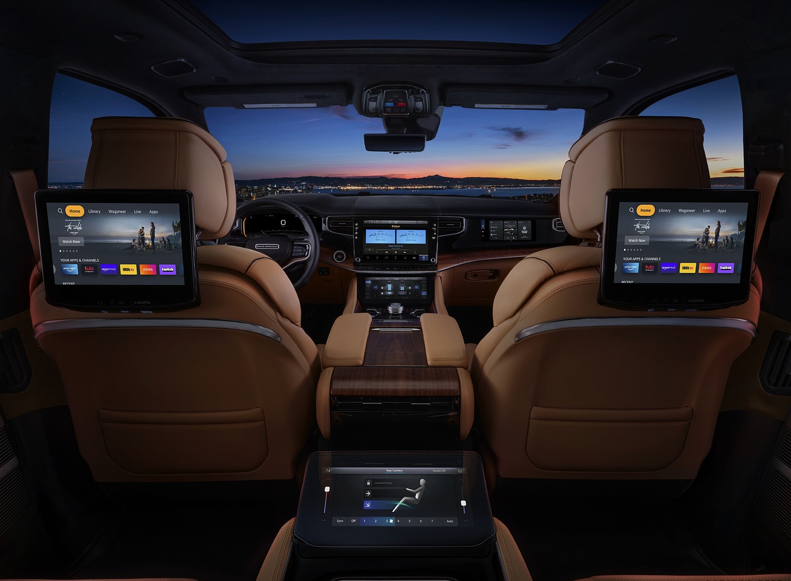 2022 Jeep Grand Wagoneer Interior Wallpapers #74 of 129
