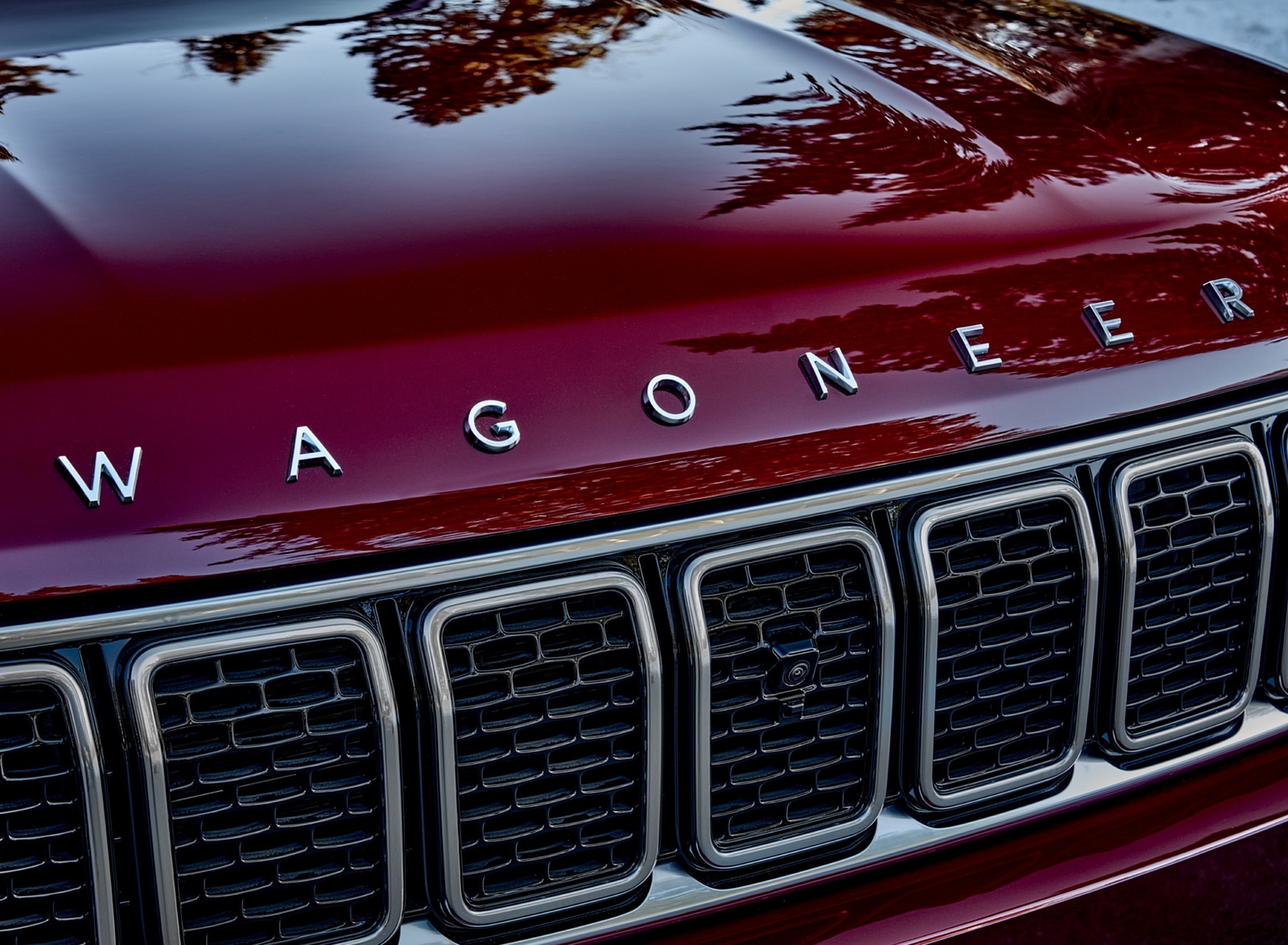 2022 Jeep Wagoneer Grill Wallpapers #49 of 65