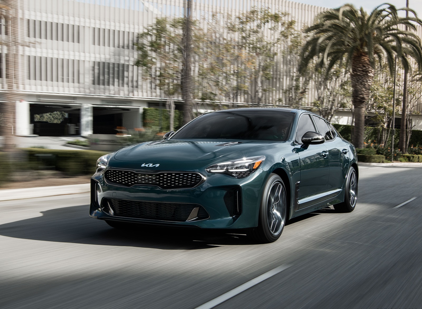 2022 Kia Stinger GT-Line Front Three-Quarter Wallpapers  #5 of 29