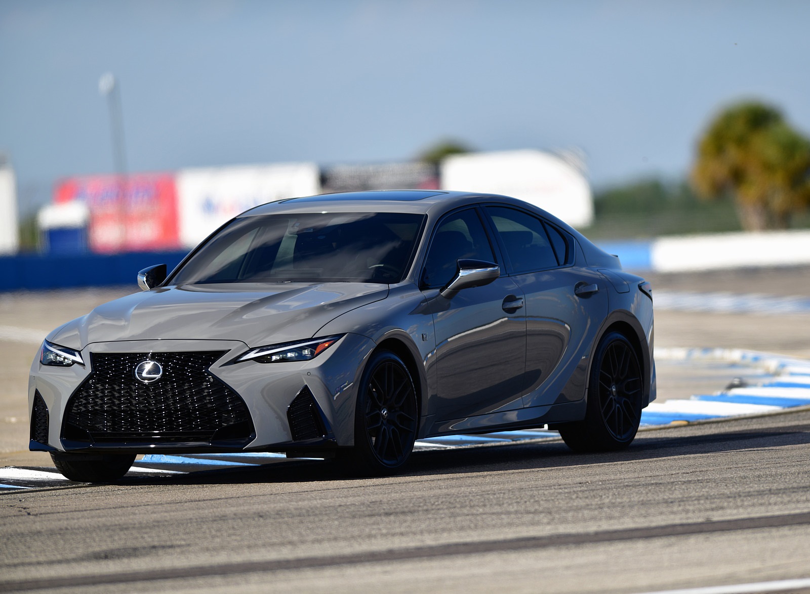 2022 Lexus IS 500 F Sport Performance Launch Edition Front Three-Quarter Wallpapers (1). Download Wallpaper