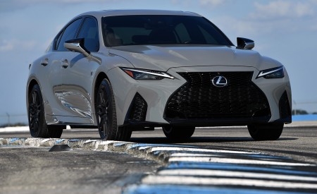 2022 Lexus IS 500 F Sport Performance Launch Edition Front Three-Quarter Wallpapers 450x275 (3)