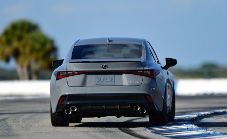 2022 Lexus IS 500 F Sport Performance Launch Edition Rear Wallpapers 450x275 (10)