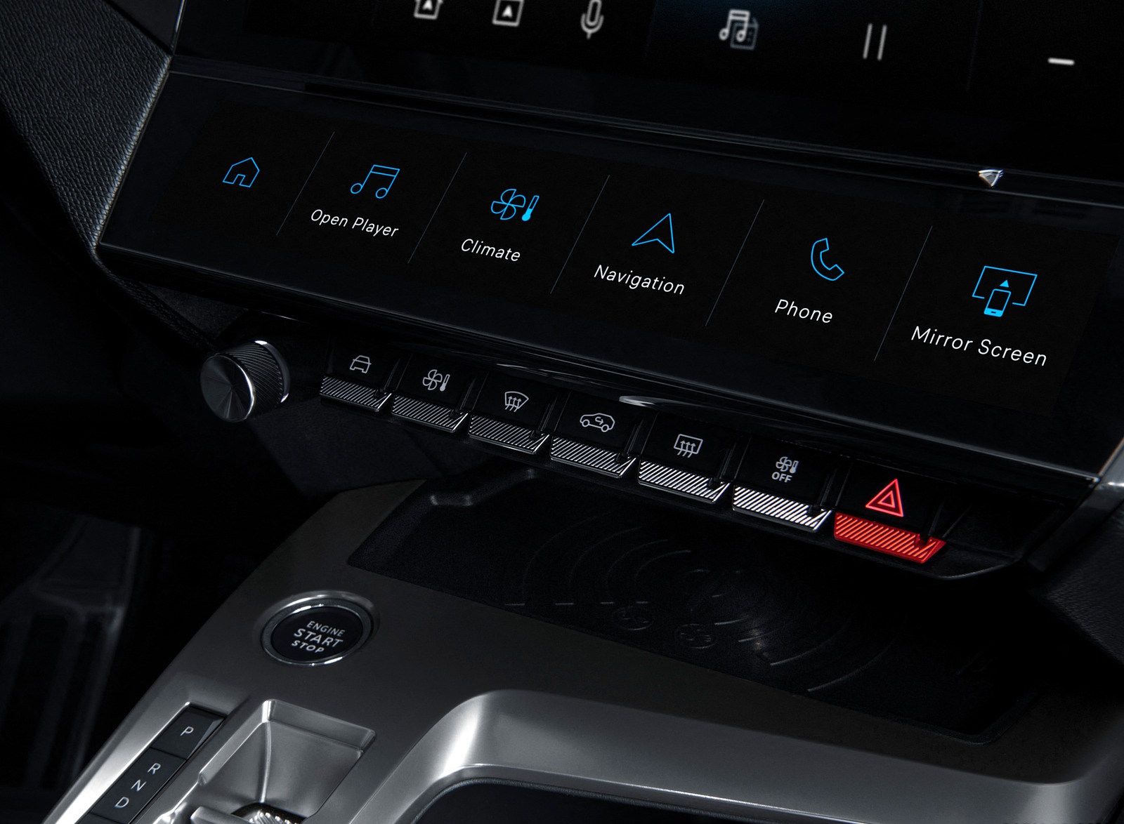2022 Peugeot 308 PHEV Central Console Wallpapers #38 of 75