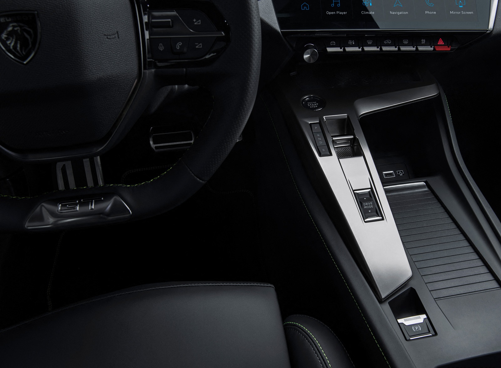 2022 Peugeot 308 PHEV Central Console Wallpapers  #53 of 75