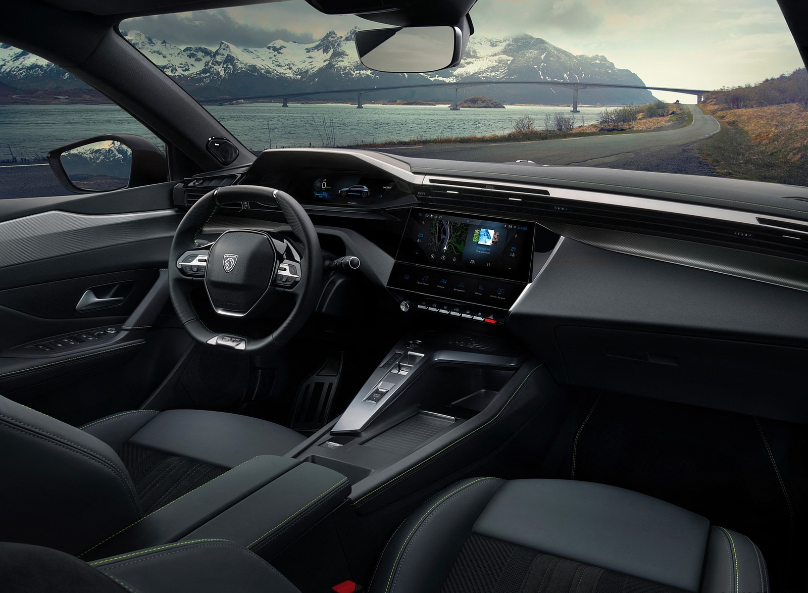 2022 Peugeot 308 PHEV Interior Wallpapers  #44 of 75