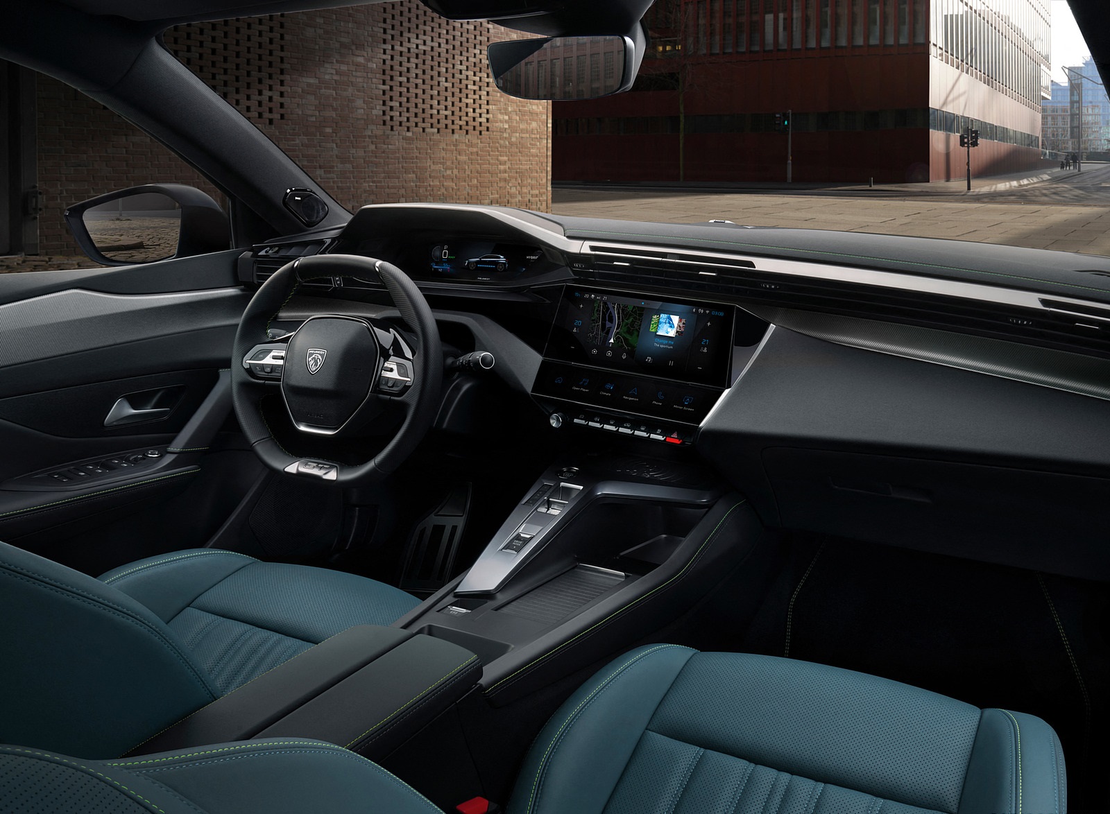 2022 Peugeot 308 PHEV Interior Wallpapers  #45 of 75