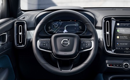 2022 Volvo C40 Recharge Interior Steering Wheel Wallpapers 450x275 (14)