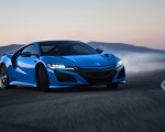 2021 Acura NSX Long Beach Blue Pearl Front Three-Quarter Wallpapers 150x120