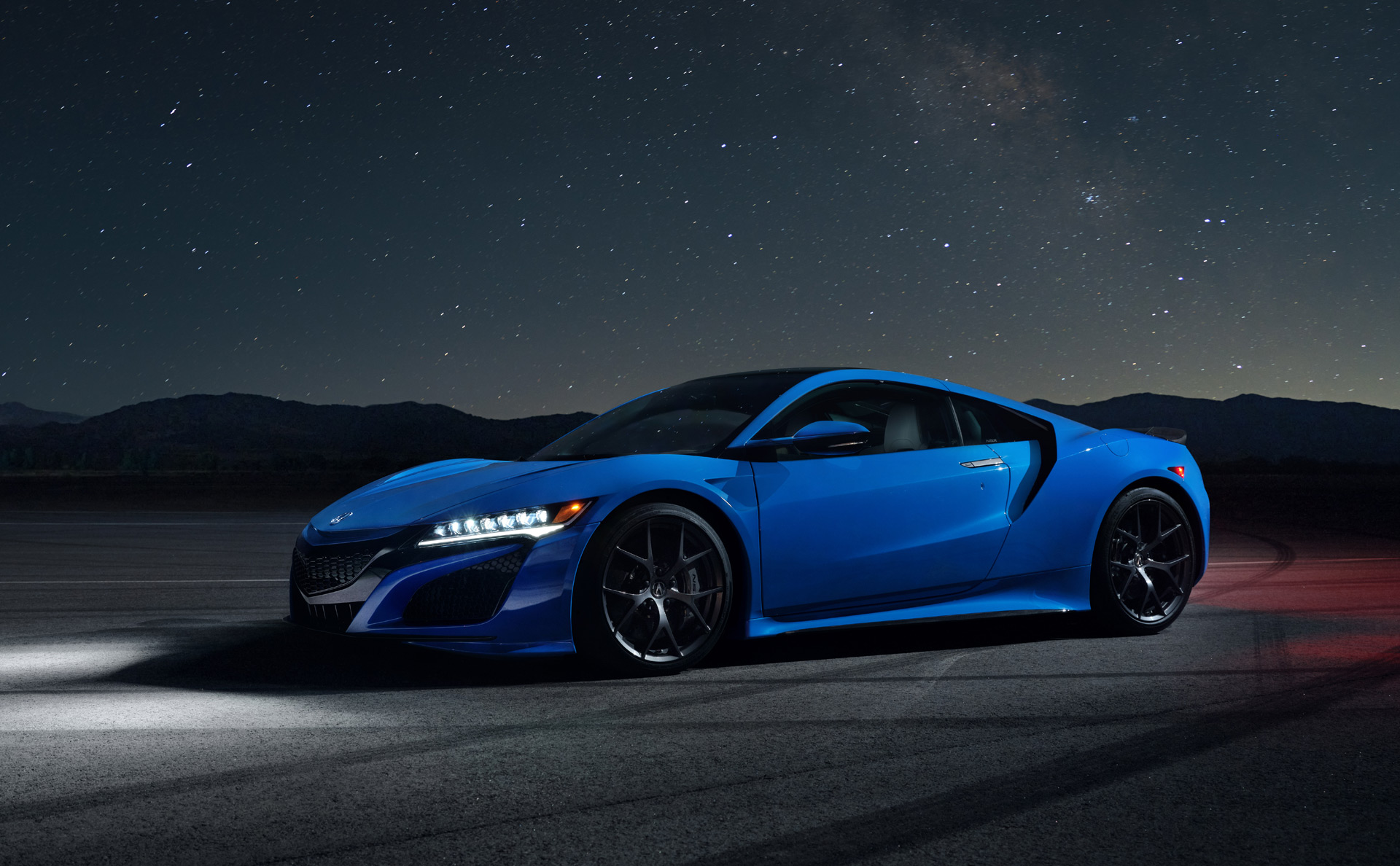 2021 Acura NSX Long Beach Blue Pearl Front Three-Quarter Wallpapers  (5)