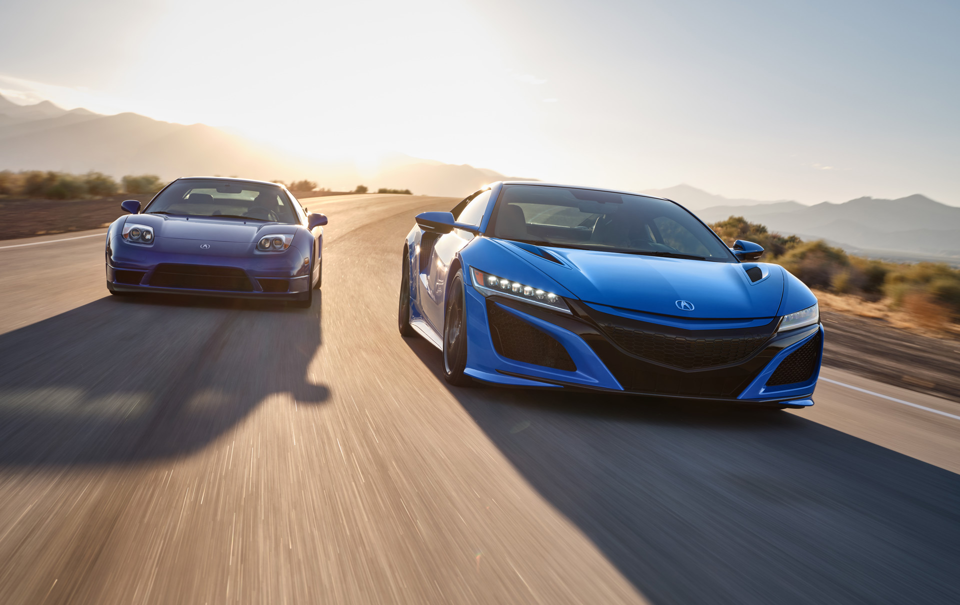 2021 Acura NSX Long Beach Blue Pearl Front Wallpapers #2 of 12