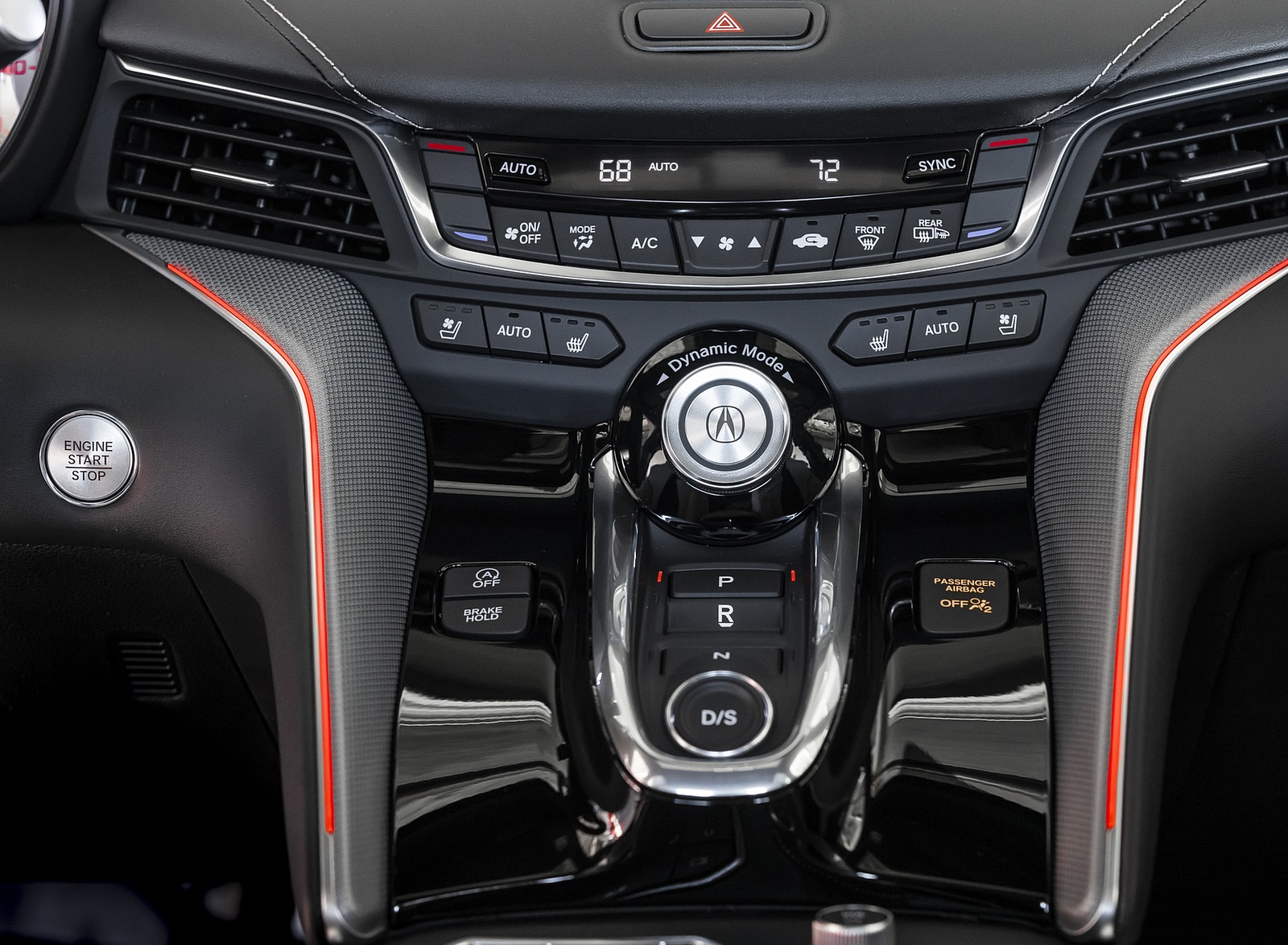 2021 Acura TLX Type S Central Console Wallpapers  #58 of 95