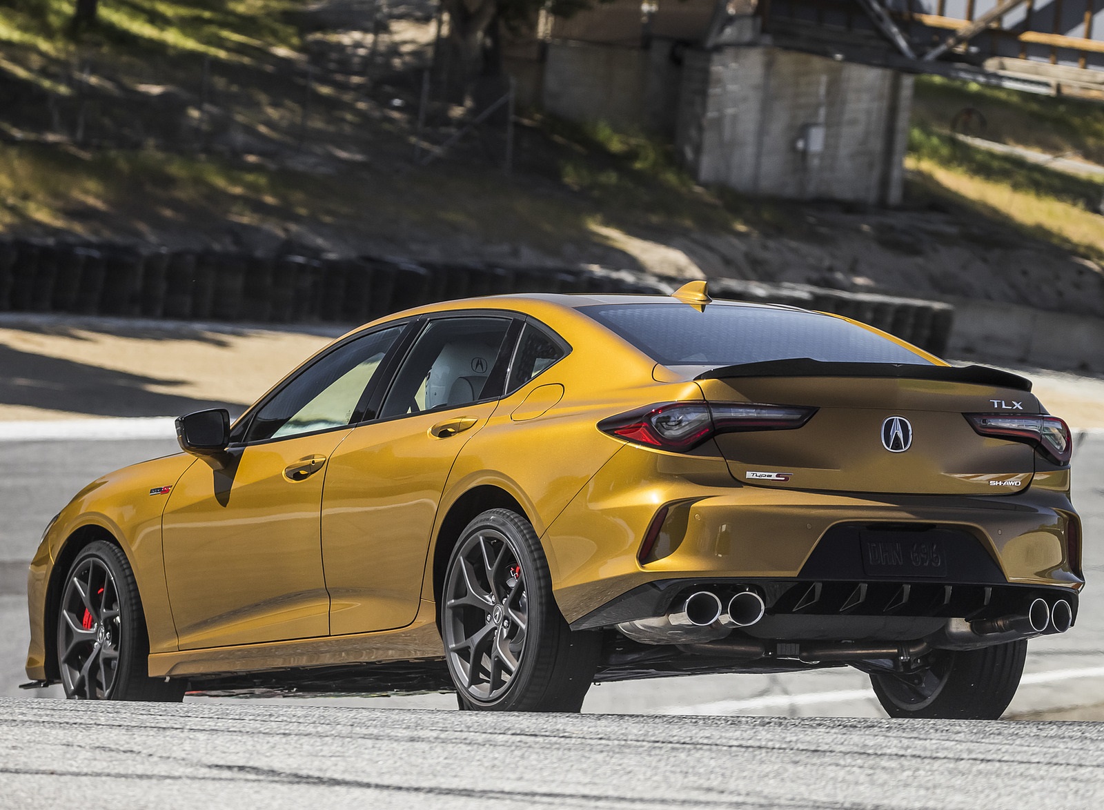 2021 Acura TLX Type S Rear Three-Quarter Wallpapers (4)