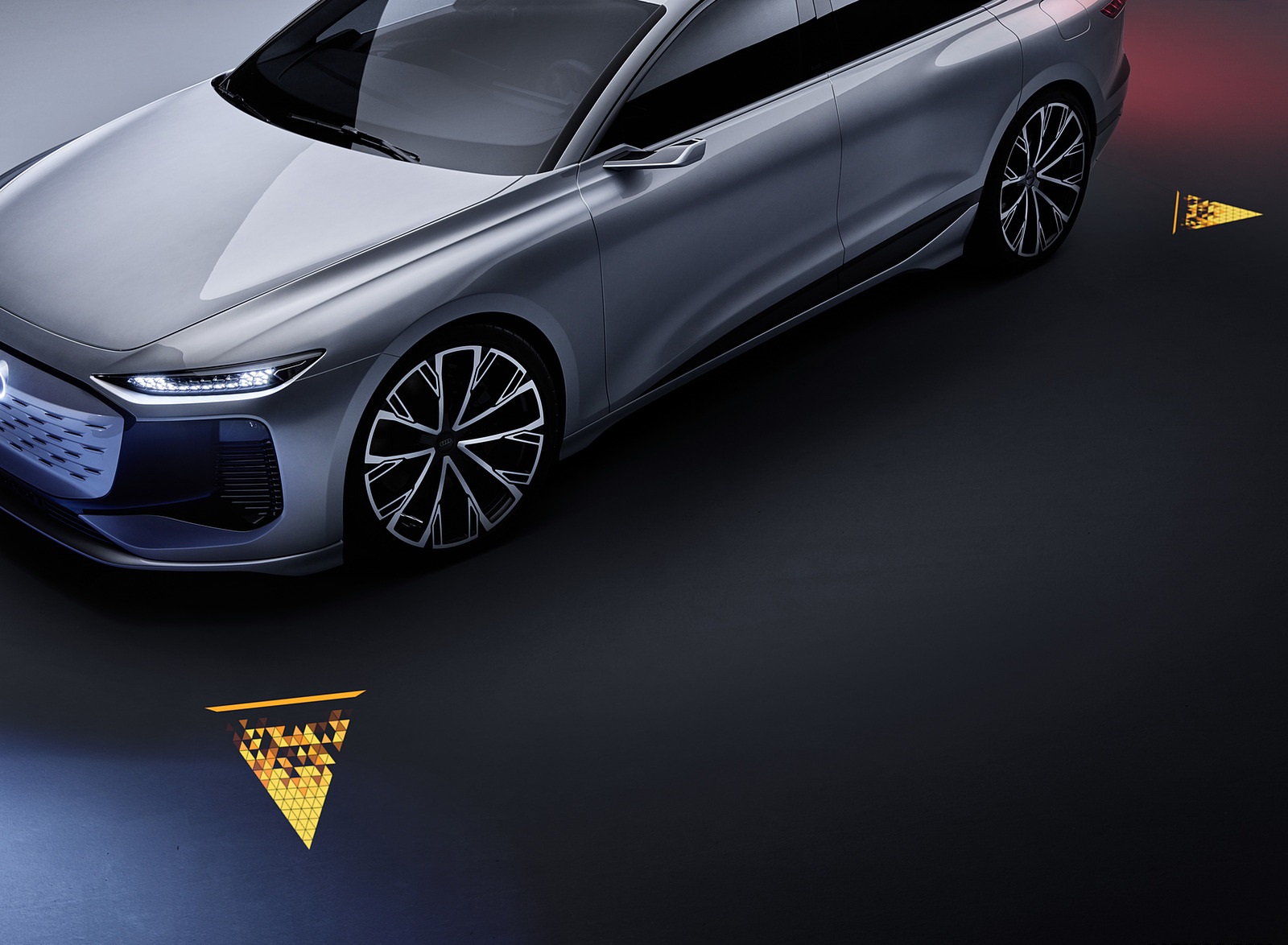 2021 Audi A6 e-tron Concept (Color: Helio Silver) Detail Wallpapers  #44 of 54