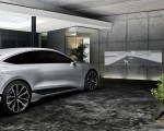 2021 Audi A6 e-tron Concept (Color: Helio Silver) Detail Wallpapers 150x120 (22)