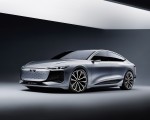 2021 Audi A6 e-tron Concept (Color: Helio Silver) Front Three-Quarter Wallpapers 150x120 (38)