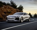 2021 Audi A6 e-tron Concept (Color: Helio Silver) Front Three-Quarter Wallpapers  150x120 (3)