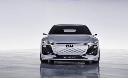 2021 Audi A6 e-tron Concept (Color: Helio Silver) Front Wallpapers 450x275 (30)