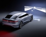 2021 Audi A6 e-tron Concept (Color: Helio Silver) Rear Three-Quarter Wallpapers 150x120 (41)