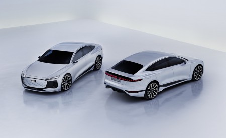 2021 Audi A6 e-tron Concept (Color: Helio Silver) Wallpapers 450x275 (35)