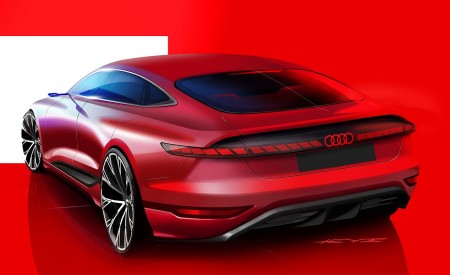 2021 Audi A6 e-tron Concept Design Sketch Wallpapers  450x275 (52)