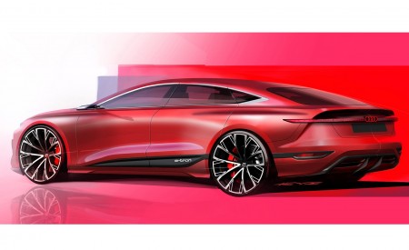 2021 Audi A6 e-tron Concept Design Sketch Wallpapers  450x275 (51)
