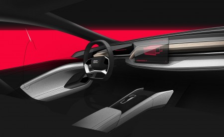 2021 Audi A6 e-tron Concept Design Sketch Wallpapers 450x275 (53)