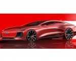 2021 Audi A6 e-tron Concept Design Sketch Wallpapers  150x120 (50)