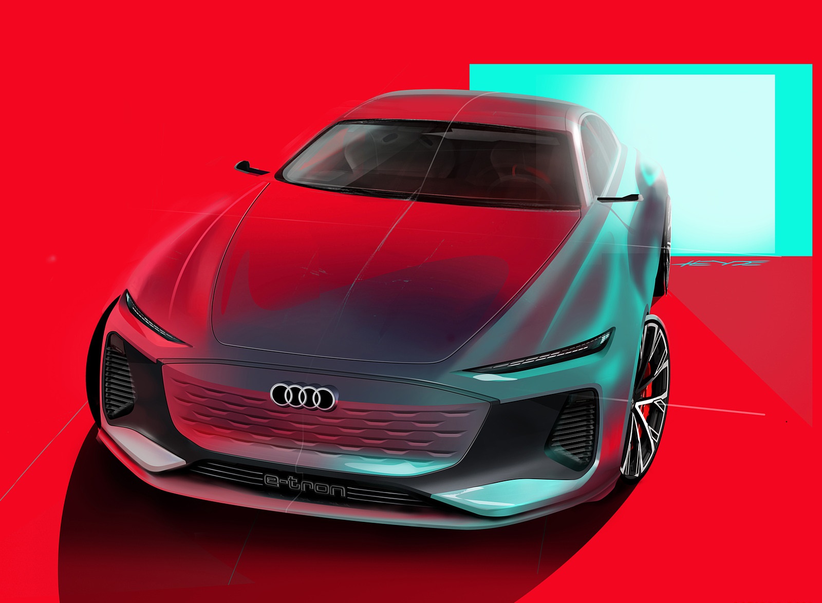 2021 Audi A6 e-tron Concept Design Sketch Wallpapers  #49 of 54