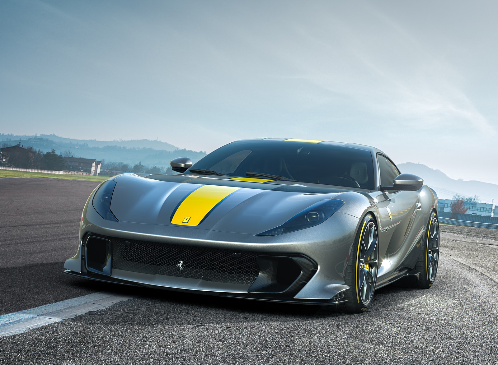 2021 Ferrari 812 Superfast Special Edition Front Wallpapers (1)