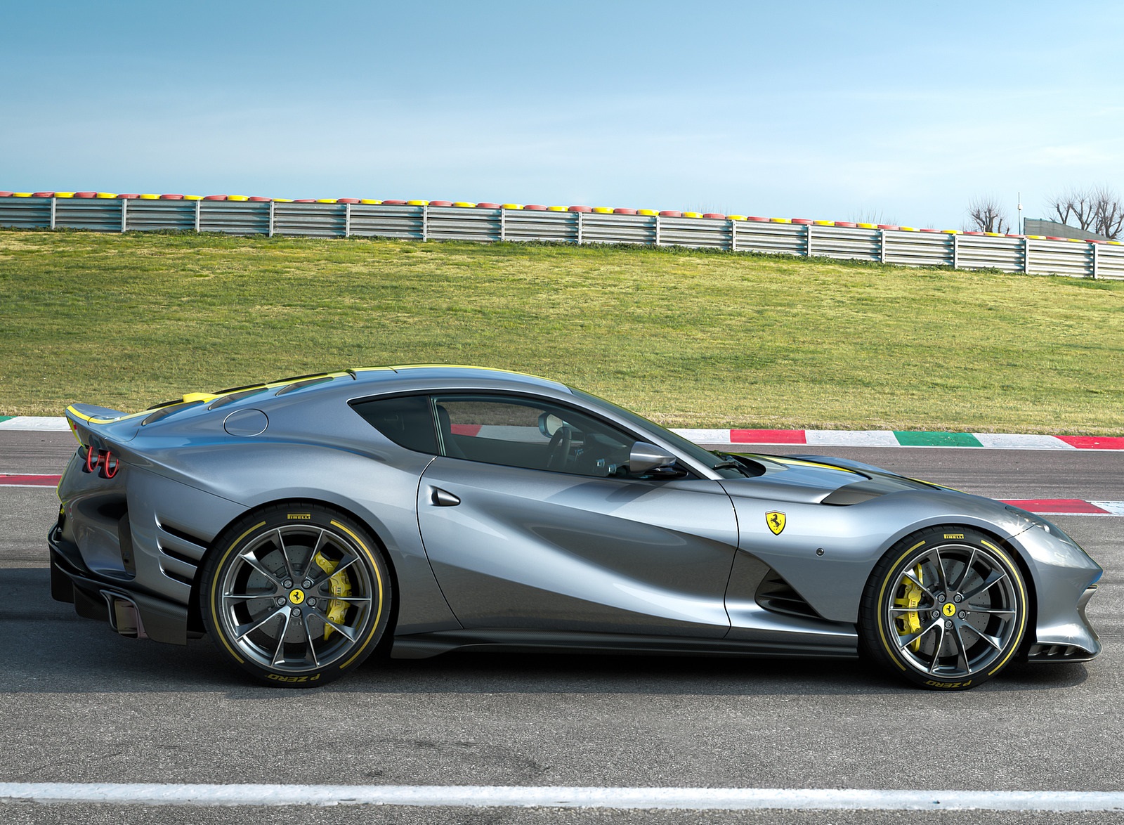 2021 Ferrari 812 Superfast Special Edition Side Wallpapers #3 of 6